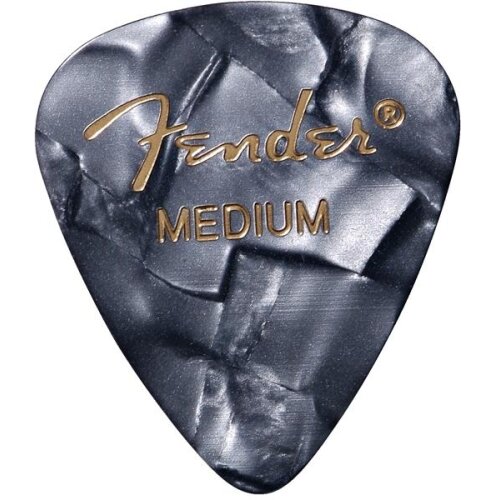 Médiators Fender 351 Premium Black Moto Medium