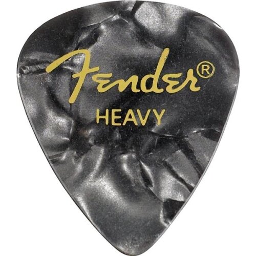 Fender 351 Premium Picks Black Moto Heavy