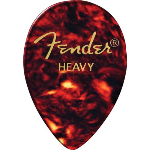 Fender 358 Mandolin Plektren Heavy Shell