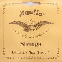 Aquila New Nylgut Ukulele Saiten 4U, GCEA Soprano, High-G