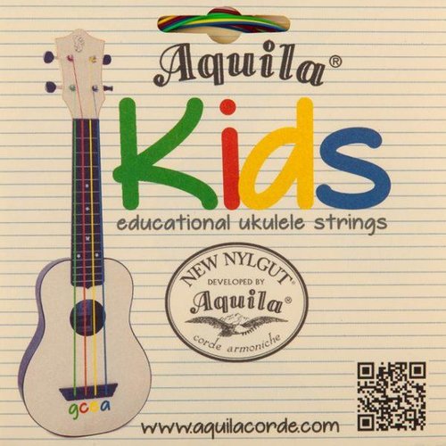 Aquila Kids - Multi Color Educational Ukulele Saiten 138U