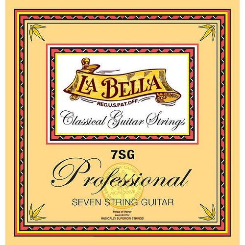 LaBella 7SG Saiten für 7-Saitige Konzertgitarre