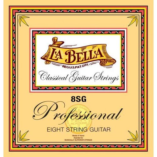 LaBella 8SG Classical 8-String Guitar