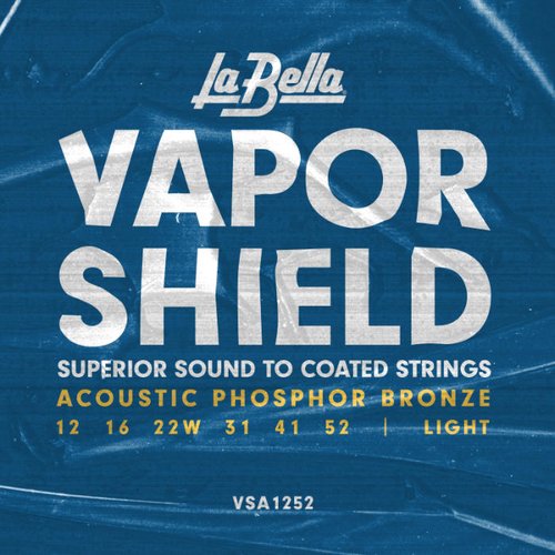 VSA1252 Vapor Shield Acoustic Guitar Strings &ndash; Light 12-52