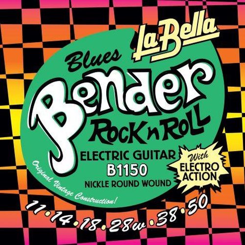LaBella B1150 Blues Bender Electric Guitar Strings 11-50