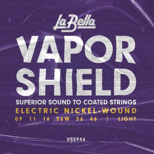 LaBella VSE946 Vapor Shield Electric Guitar Strings &ndash; Light 9-46
