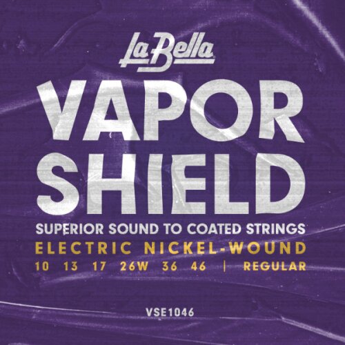LaBella VSE1046 Vapor Shield Electric Guitar Strings – Regular 10-46
