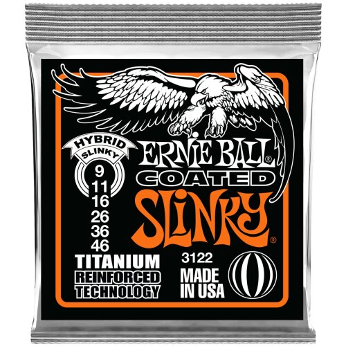 Ernie Ball EB3122 Hybrid Slinky Coated 009/046