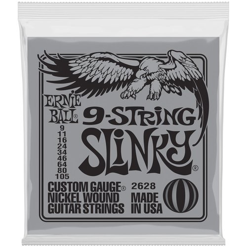 Ernie Ball EB2628 Slinky 9-String 09-105