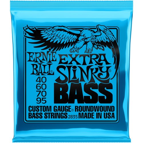 Ernie Ball EB2835 Extra Slinky Cordes de basse 40-95