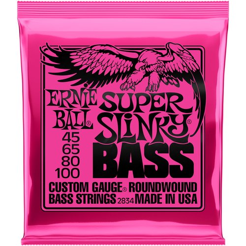 Ernie Ball EB2834 Super Slinky Bass Strings 45-100