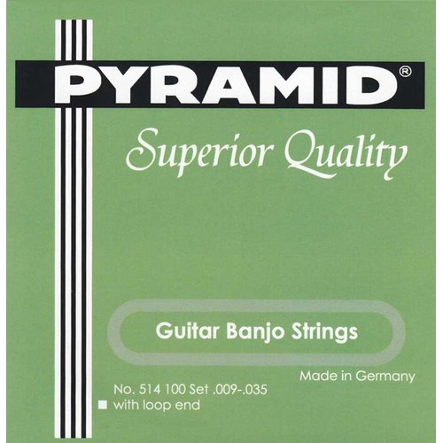 Cuerdas Pyramid Banjo 6-Cuerdas 514100 Loop End