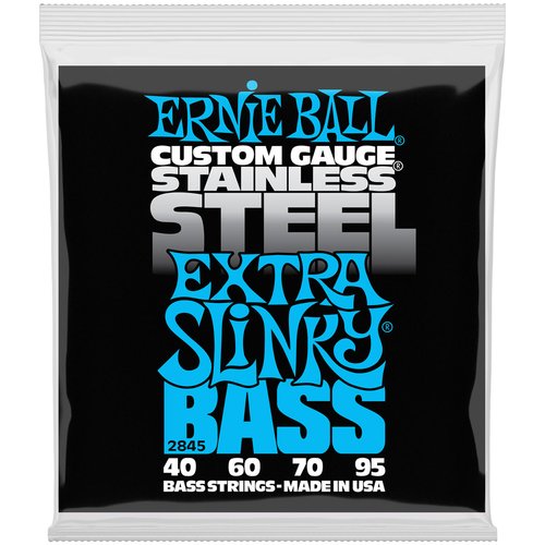Ernie Ball EB2845 Extra Slinky Stainless Steel 40-95 Cuerdas de bajo