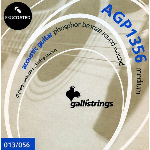 Galli AGP1356 ProCoated Phosphor Bronze Medium Bluegrass