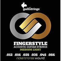 Galli GFS1256 Fingerstyle Nickel Bronze Wound Medium Light