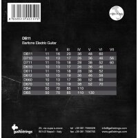 Galli DB-11 D-Tuned Baritone 11/60