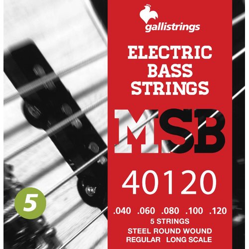 Galli MSB-40120 Magic Sound Bass Regular Long Scale 5-Cuerdas