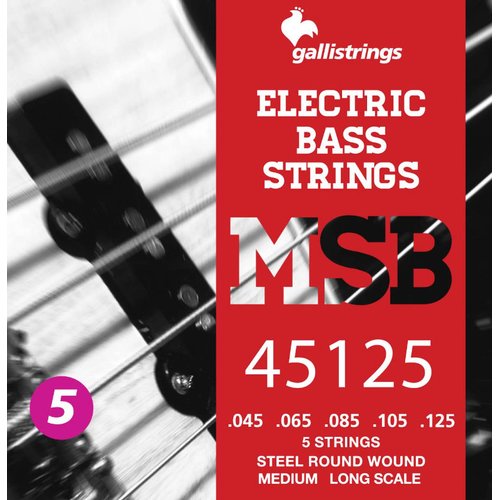 Galli MSB-45125 Magic Sound Bass Medium Long Scale 5-Corde