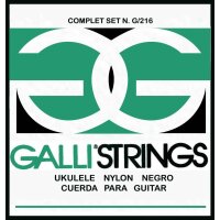 Galli G-216-B Black Nylon Tenor-Ukulele