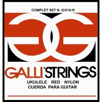Galli G-216-R Red Nylon Tenor-Ukulele
