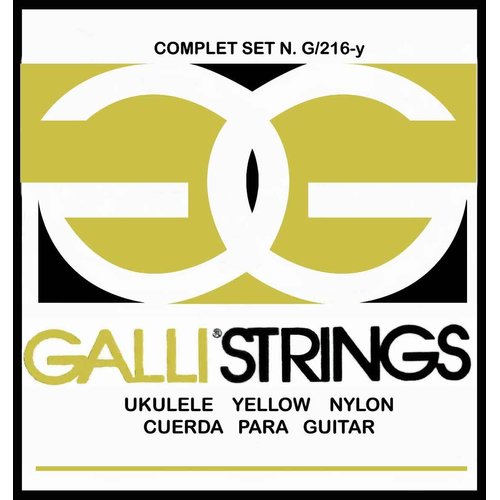 Galli G-216-Y Yellow Nylon Tenor-Ukulele