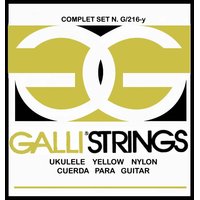 Galli G-216-Y Yellow Nylon Tenor-Ukulele