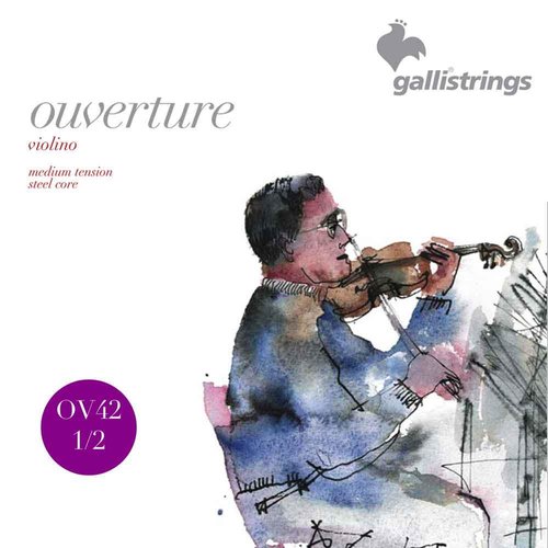 Galli OV42 Overture cuerdas de violin 1/2