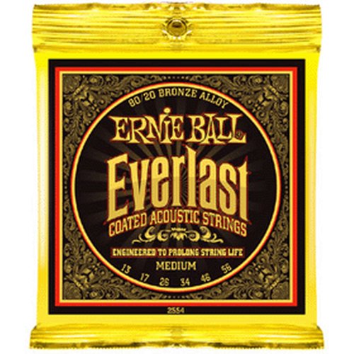 Ernie Ball EB2554 Everlast Bronze Medium 13-56