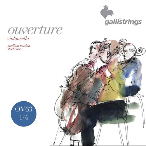 Galli OV63 Overture Cuerdas Cello 1/4