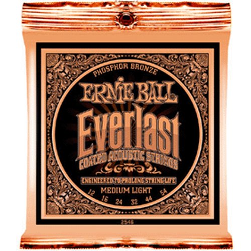Ernie Ball EB2546 Everlast Phosphor Bronze Medium Light 12-54