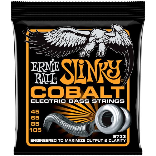 Ernie Ball EB2733 Hybrid Slinky Cobalt 45-105 Corde per basso
