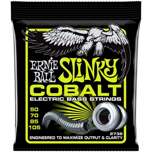 Ernie Ball EB2732 Regular Slinky Cobalt 50-105 Cordes de basse