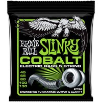 Ernie Ball EB2736 Slinky Cobalt Basse 5-cordes 45-130