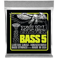 Ernie Ball EB3836 Slinky Bass Coated 5-Cuerdas 45-130