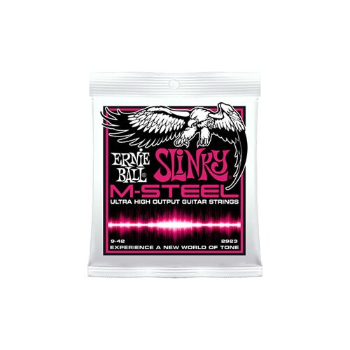 Ernie Ball EB2923 M-Steel Super Slinky 09-42