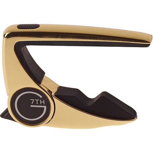 G7th Performance 2 Capo for Classical Guitar Gold