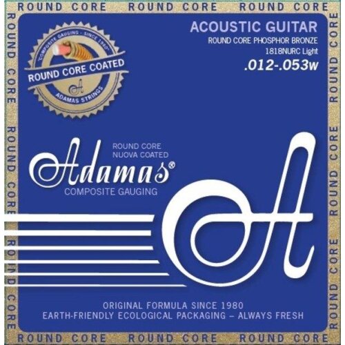 Adamas 1818NURC Phosphor Bronze Nuova Round Core 012/053 coated