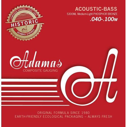 Adamas 5300ML Phosphor Bronze 040/100 Akustik Bass