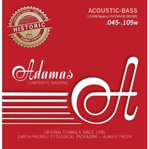 Adamas 5300M Phosphor Bronze 045/105 basso acustica