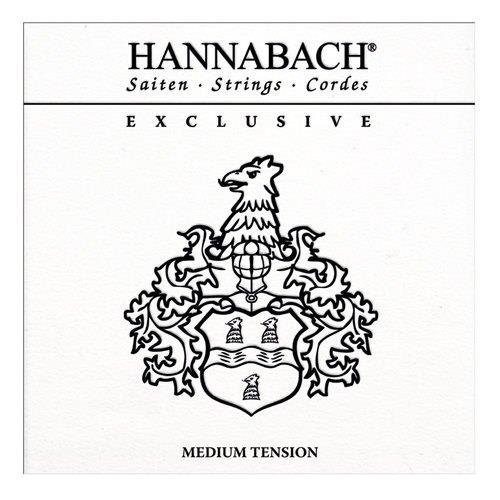 Hannabach Exclusive Einzelsaiten Konzertgitarre, Medium Tension