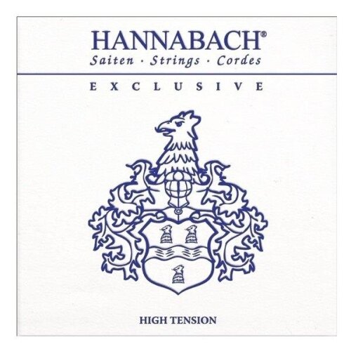 Cordes au détail Hannabach Exclusive guitare classique, High Tension E1