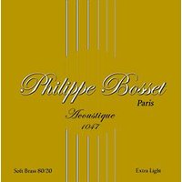 Philippe Bosset 80/20 Bronze Extra Light 010/047 for...