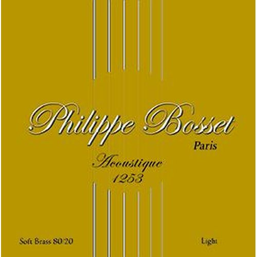 Philippe Bosset 80/20 Bronze Light 012/053 für Westerngitarre