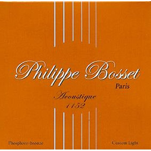 Philippe Bosset Phosphor Bronze Custom Light 011/052 for acoustic guitar