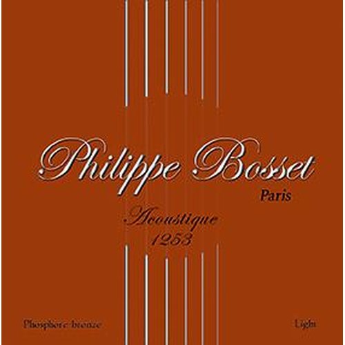 Philippe Bosset Phosphor Bronze Light 012/053 for acoustic guitar