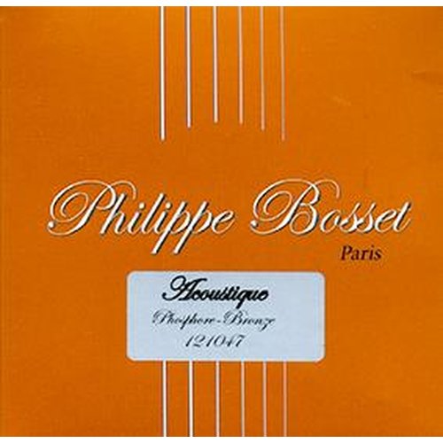 Philippe Bosset Phosphor Bronze Extra Light 010/047 12-Saiter für Westerngitarre