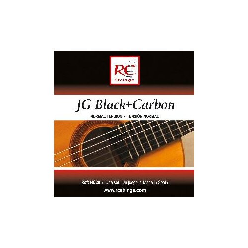 RC Strings NC20 JG Black/Carbon NT for classical guitar