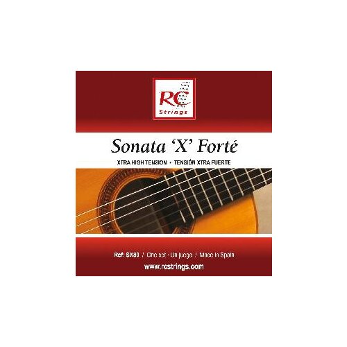 RC Strings SX80 Sonata X Forté Xtra HT for classical guitar
