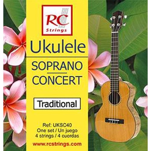 RC Strings UKSC40 Soprano/Concert for Ukulele