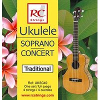 RC Strings UKSC40 Sopran/Concert fr Ukulele